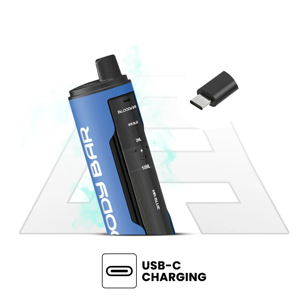 Bloody Bar 60K 4 in 1 Prefilled Pod Kit C type