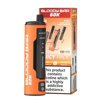 Bloody Bar 60K 4-in-1 Prefilled Pod Kit - Juicy Pack