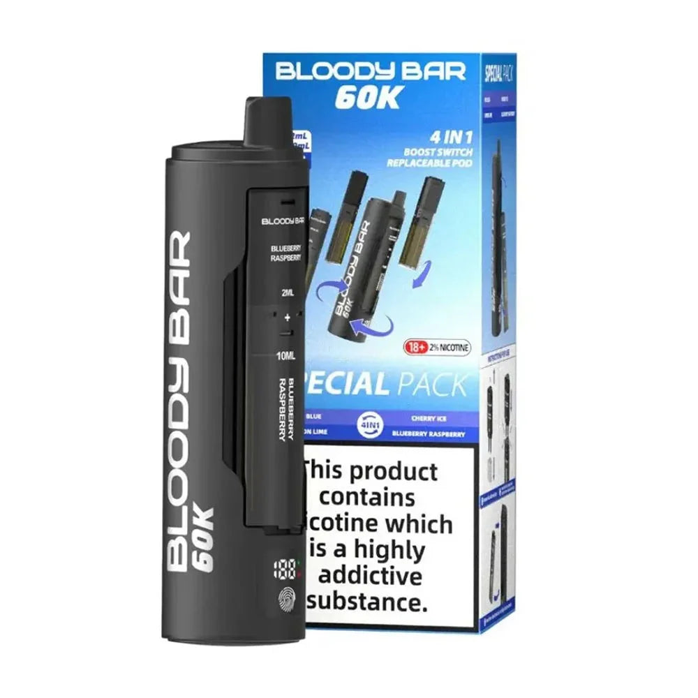 Bloody Bar 60K 4-in-1 Prefilled Pod Kit - Special Pack