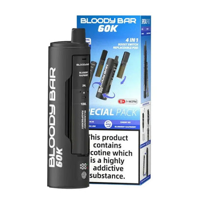 Bloody Bar 60K 4-in-1 Prefilled Pod Kit - Special Pack