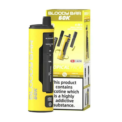 Bloody Bar 60K 4-in-1 Prefilled Pod Kit - Tropical Pack