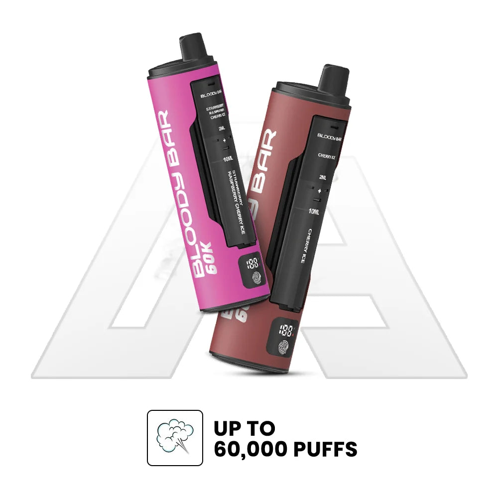 Bloody Bar 60K 4 in 1 Prefilled Pod Kit puffs