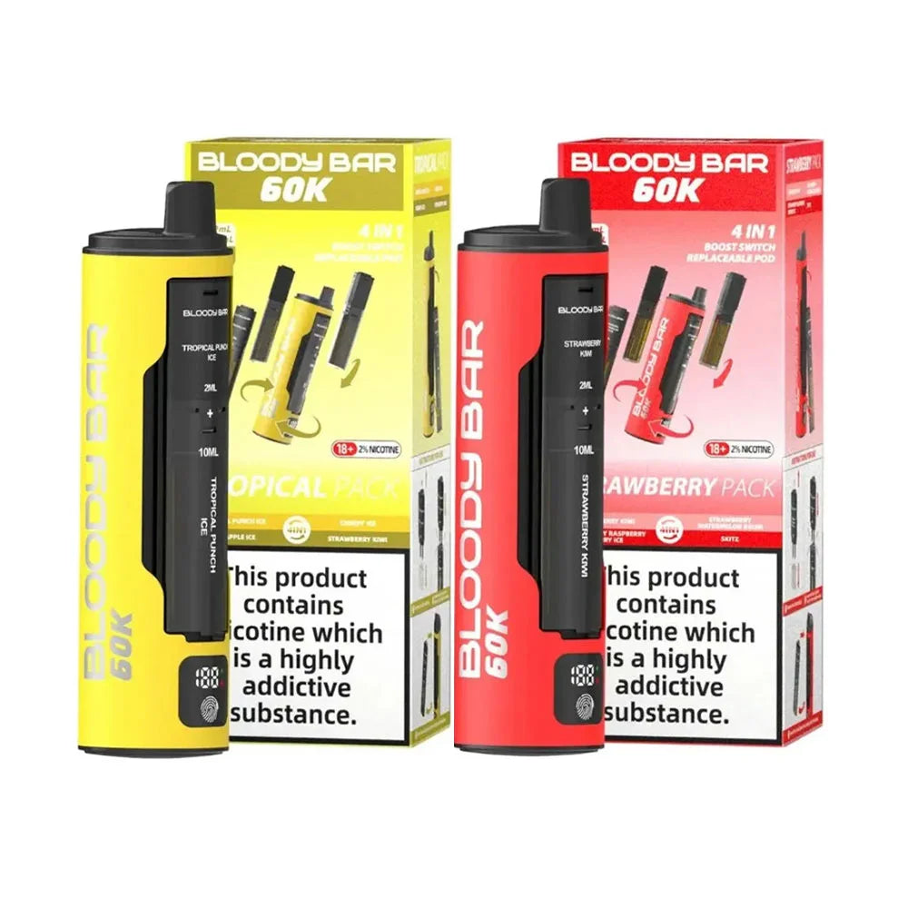 Bloody Bar 60K 4-in-1 Prefilled Pod Kit