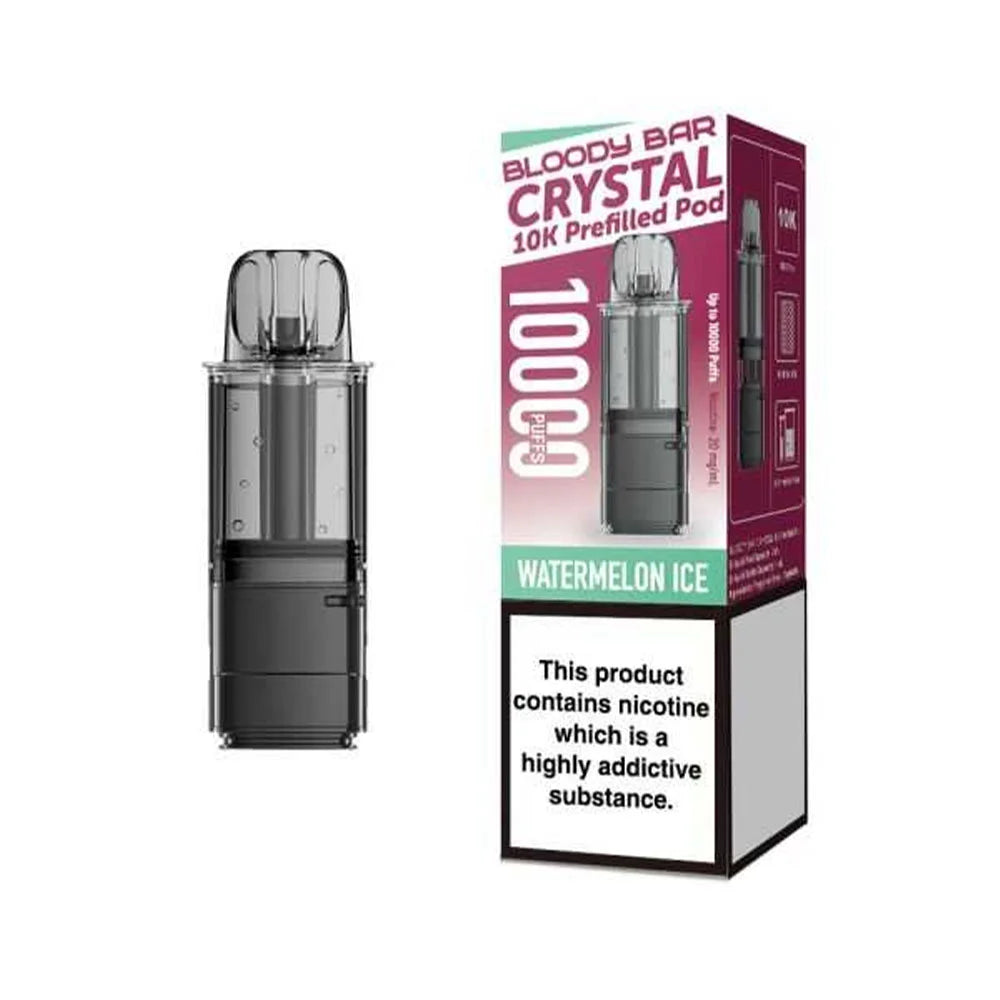 Bloody Bar Crystal 10K Prefilled Pods - Watermelon Ice