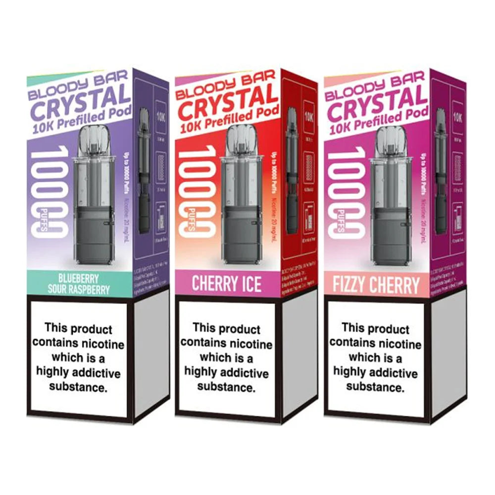 Bloody Bar Crystal 10K Prefilled Pods