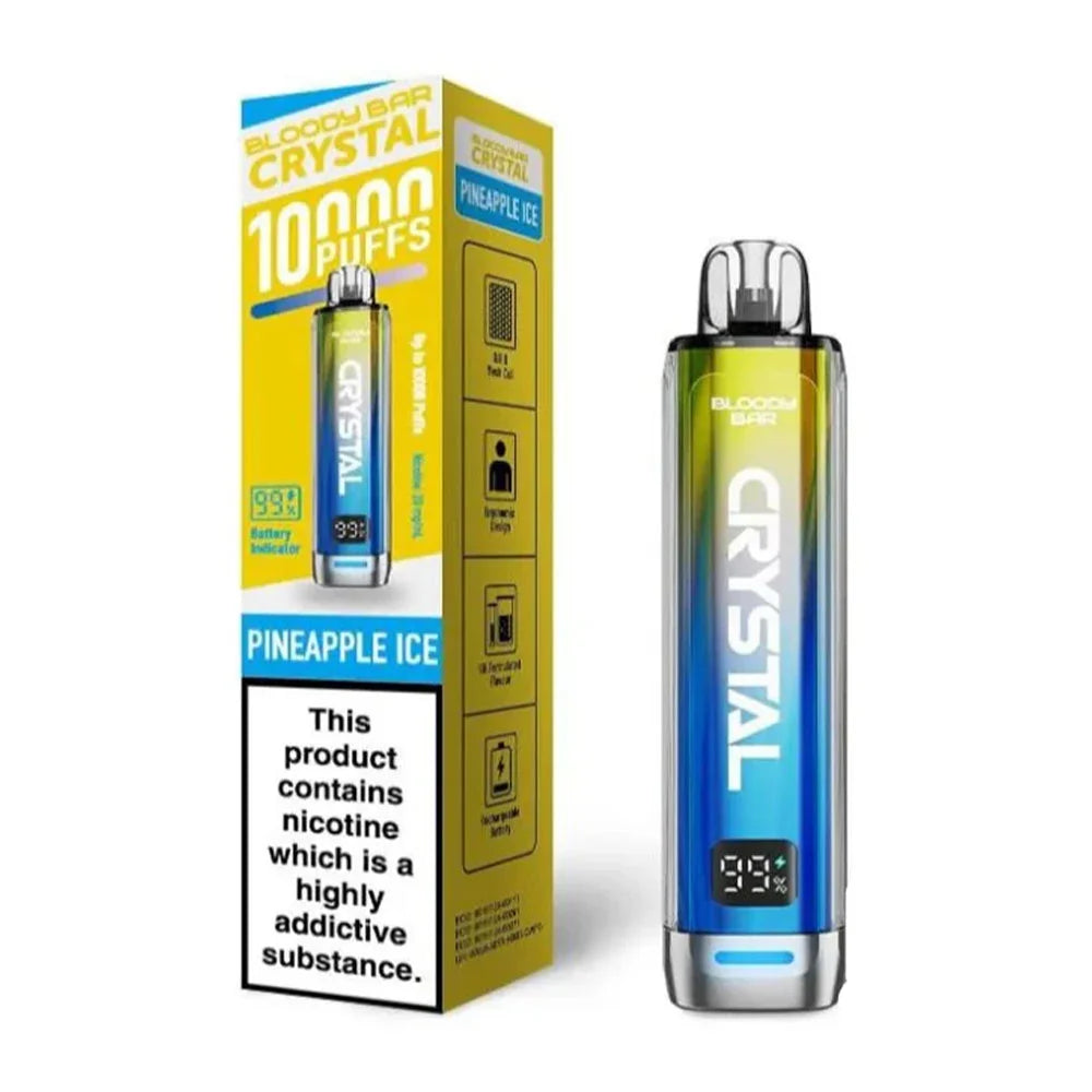Bloody Bar Crystal 10K Prefilled Pod Kit - Pineapple Ice