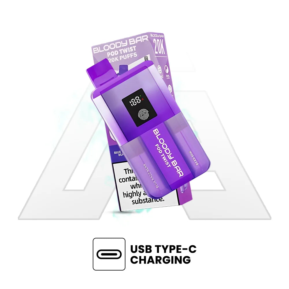 Bloody Bar Pod Twist 20K Prefilled Pod Kit C type