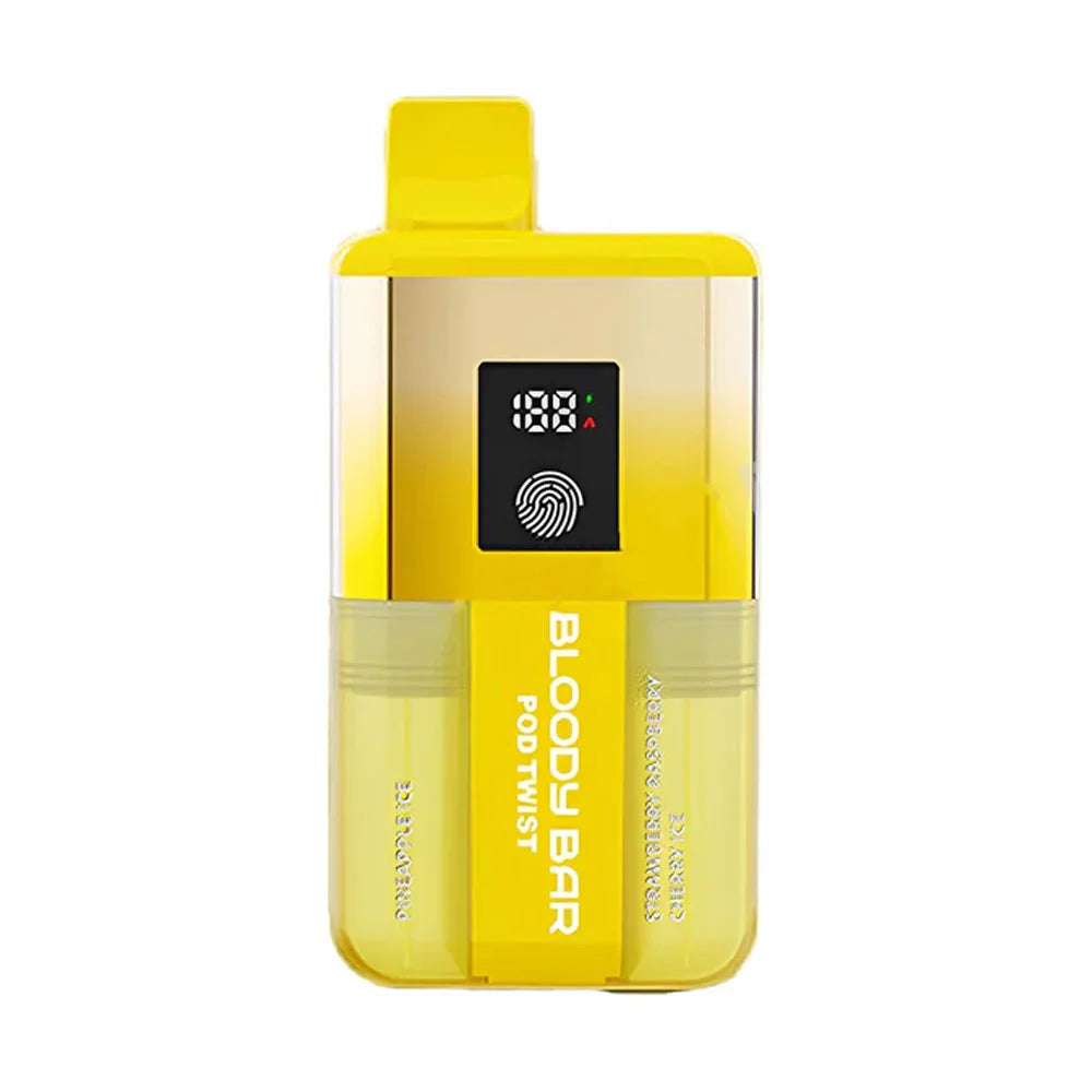 Bloody Bar Pod Twist 20K Prefilled Pod Kit - Pineapple Ice / Strawberry Raspberry Cherry Ice