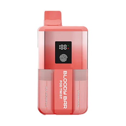 Bloody Bar Pod Twist 20K Prefilled Pod Kit - Strawberry Kiwi / Peach Mango