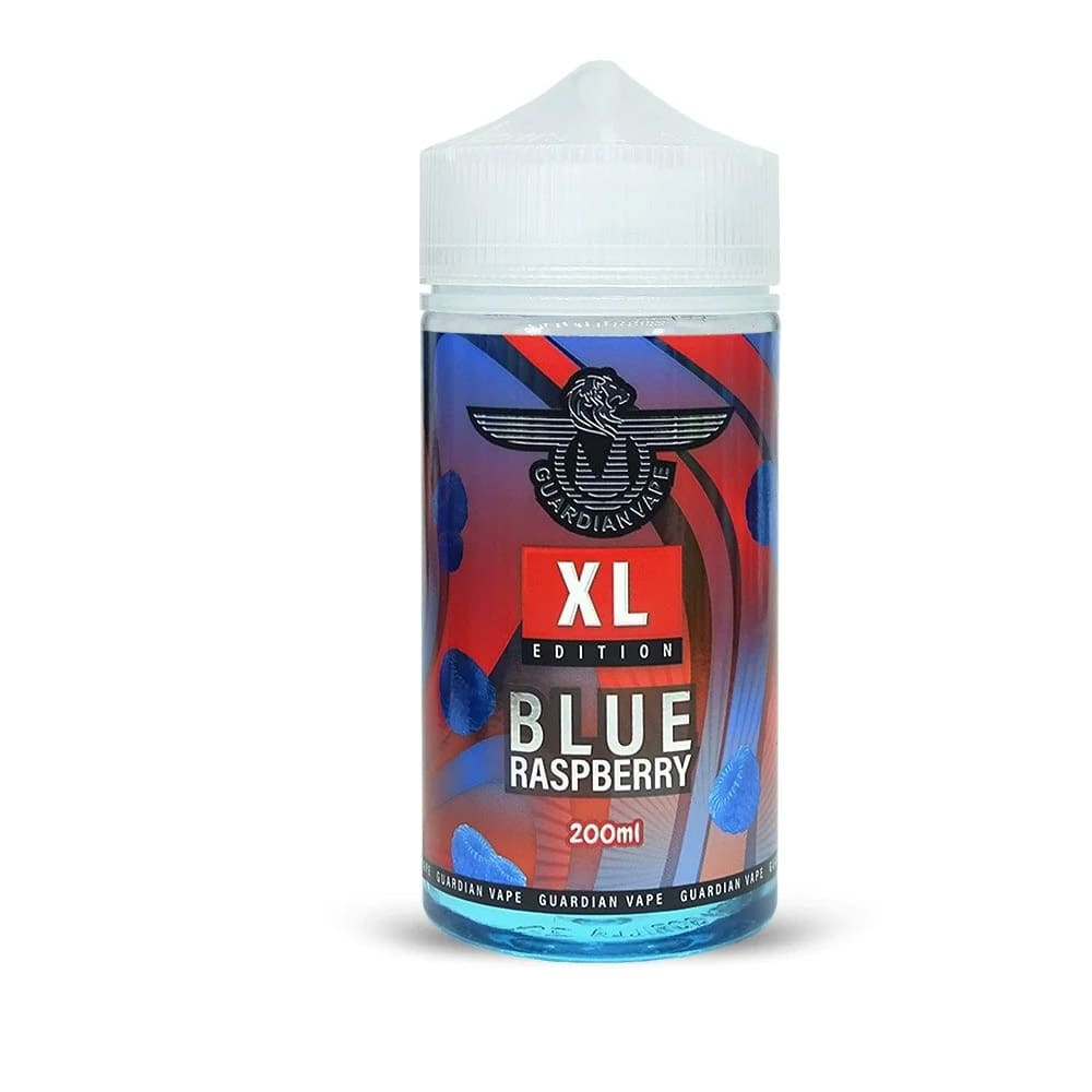 Blue Raspberry XL Edition 200ml Shortfill E Liquid By Guardian Vape