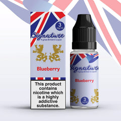 Blueberry 10ml E-Liquid by Signature