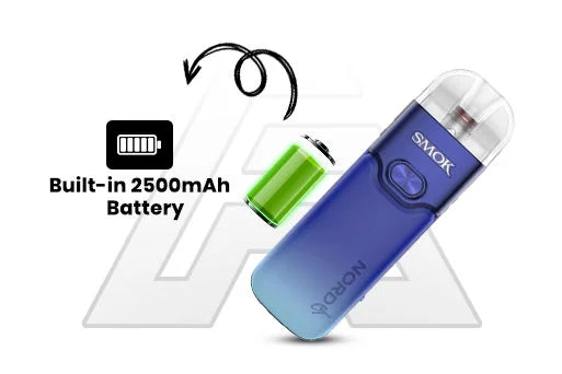 Built in 2500mAh Battery