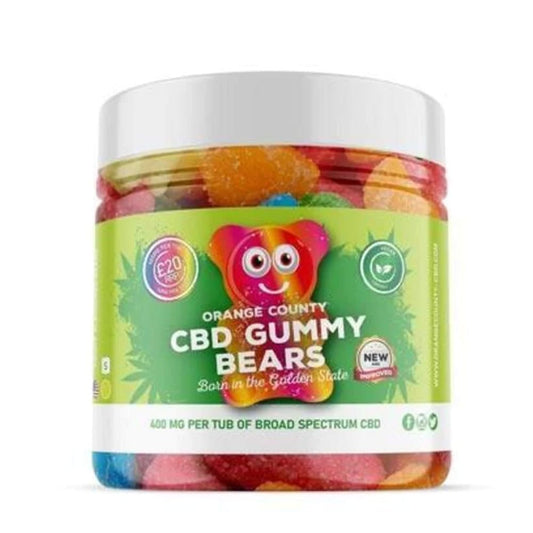 CBD Gummy Bears Small Tub 1200mg