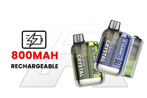 CL6000 800mAh rechargeable