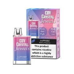 COV Crystal Jewels Blueberry Pomegranate 600 Puffs Disposable Vape