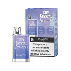 COV Crystal Jewels Mr Blue 600 Puffs Disposable Vape