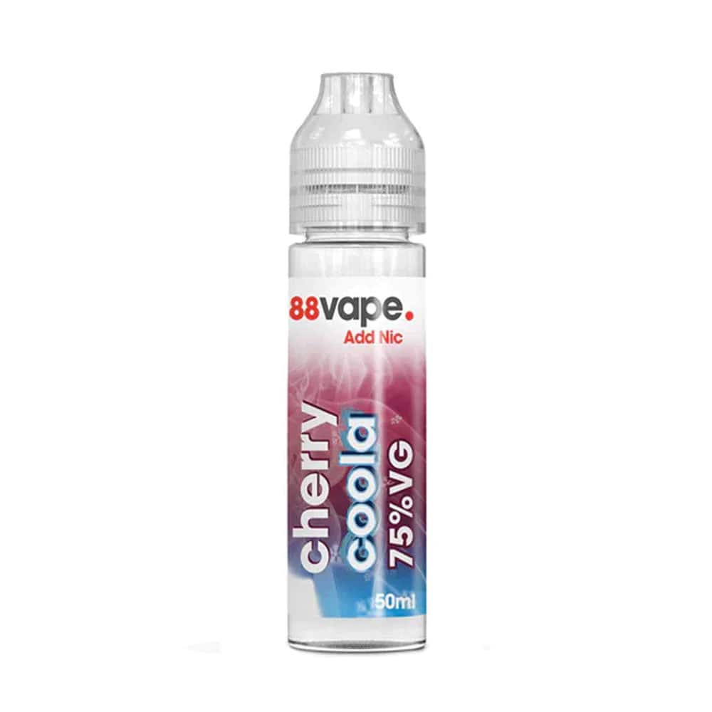 Cherry Coola Shortfill 50ml E liquid by 88 Vape