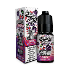 Doozy Seriously Fusionz Cherry Sour Raspberry 10ml Nicsalt E Liquid