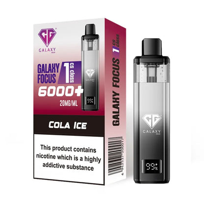 Crystal Galaxy Focus 1 6000 Prefilled Pod Kit - Cola Ice