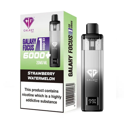 Crystal Galaxy Focus 1 6000 Prefilled Pod Kit - Strawberry Watermelon