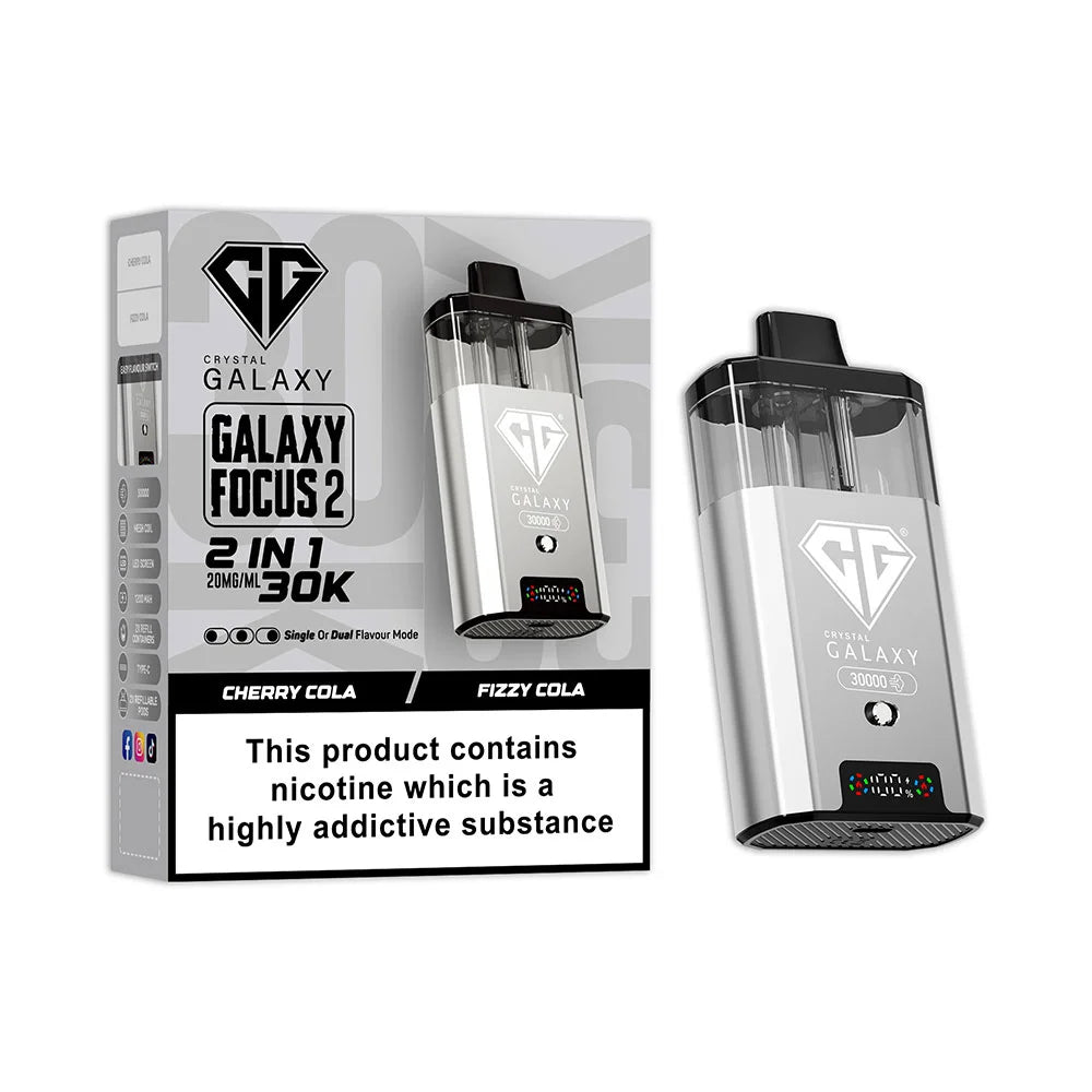 Crystal Galaxy Focus 2 30K Prefilled Pod Kit - Cherry Cola / Fizzy Cola