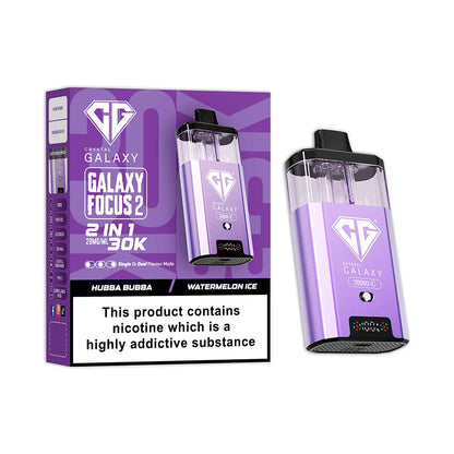Crystal Galaxy Focus 2 30K Prefilled Pod Kit - Hubba Bubba / Watermelon Ice