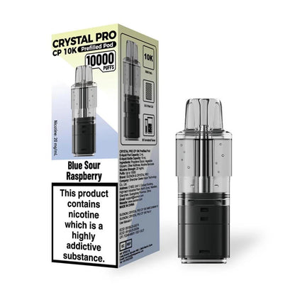 Crystal Pro CP 10K Prefilled Pods - Blue Sour Raspberry