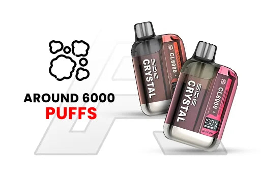 Crystal SKE Around 6000 puffs