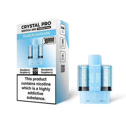 Crystal Switch 30K Prefilled Pods - Blueberry Raspberry / Blueberry Raspberry