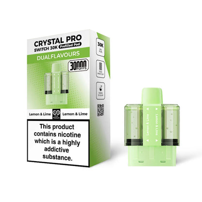 Crystal Switch 30K Prefilled Pods - Lemon & Lime / Lemon & Lime