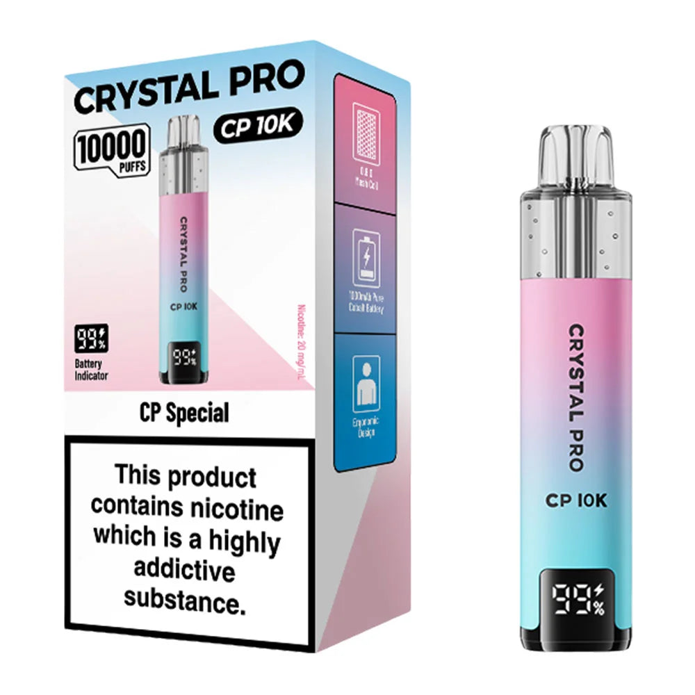 Crystal Pro CP 10K Puffs Vape Kit - CP Special