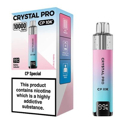 Crystal Pro CP 10K Puffs Vape Kit - CP Special