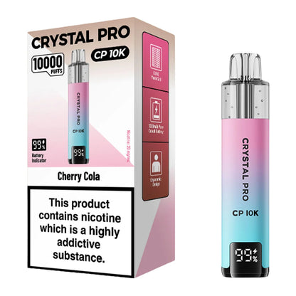 Crystal Pro CP 10K Puffs Vape Kit - Cherry Cola
