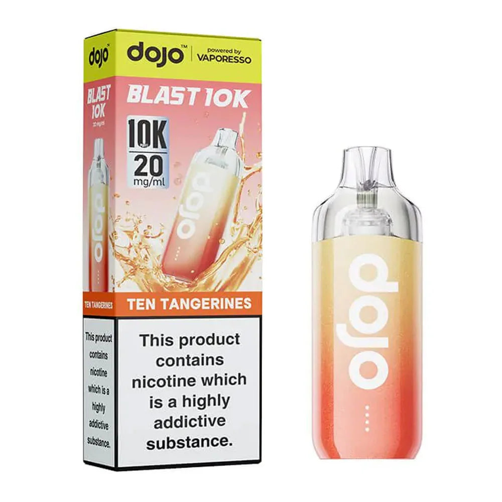 Vaporesso DOJO Blast 10K Prefilled Pod Kit - Ten Tangerines