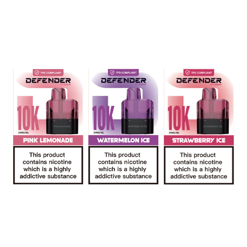 Defender F1-10000 Prefilled Pods