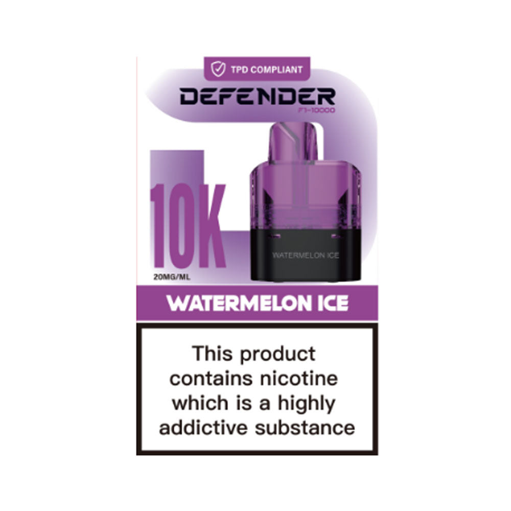 Defender F1-10000 Prefilled Pods - Watermelon Ice