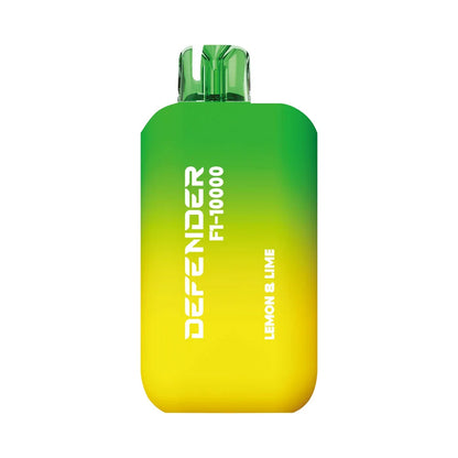 Defender F1-10000 Refill Vape Kit - Lemon & Lime
