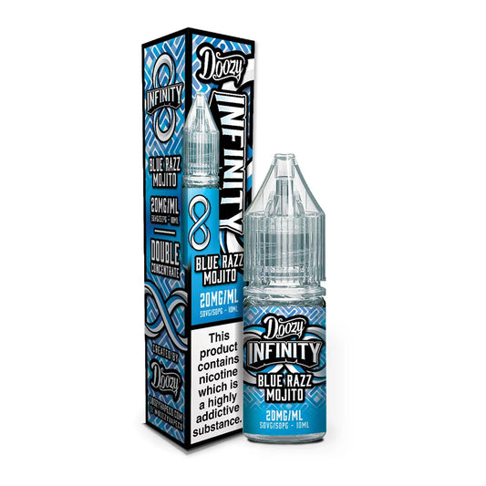 Blue Razz Mojito Doozy Infinity 10ml Nic Salt E Liquid