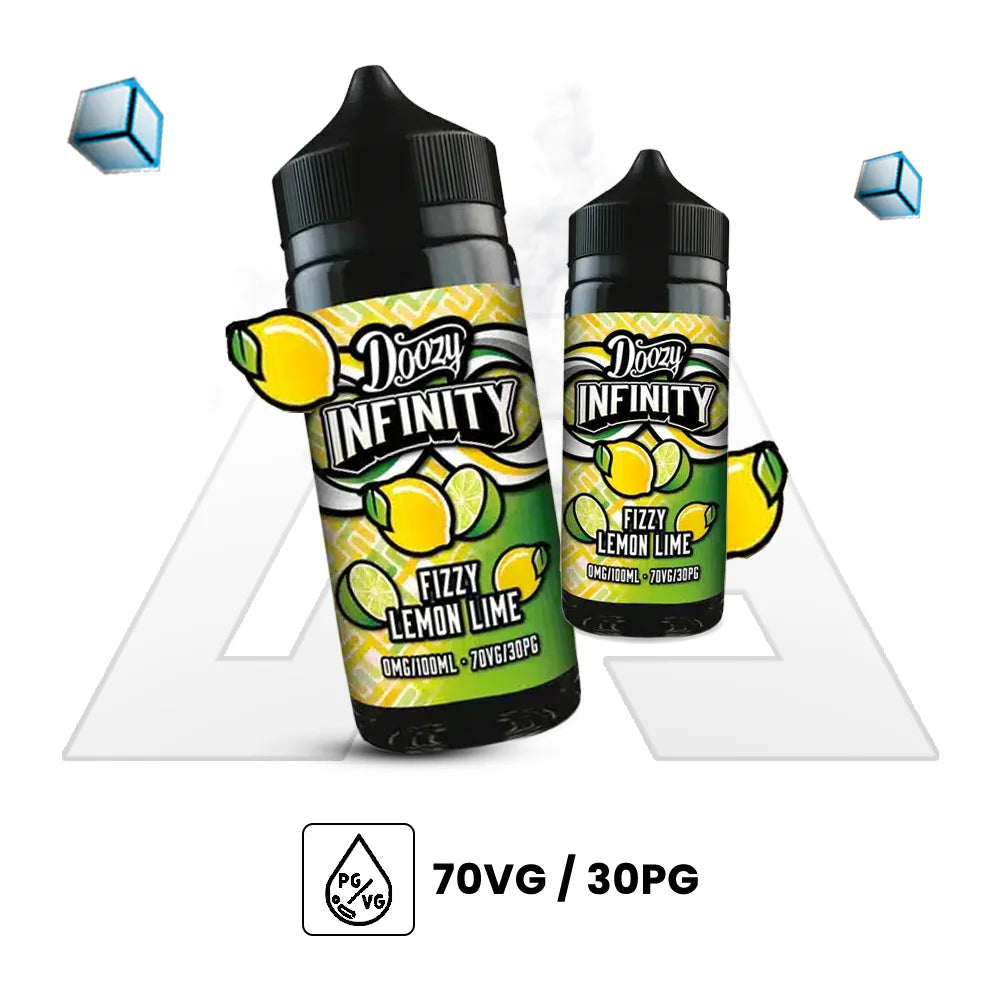 Doozy Infinity 7030 100ml Shortfill Fizzy_ _VG_PG