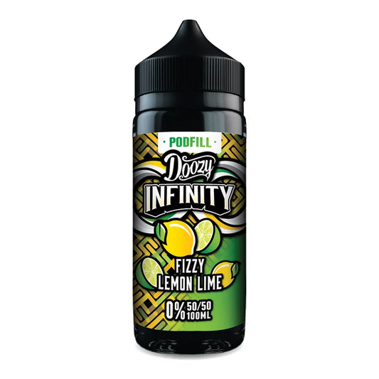 Fizzy Lemon Lime Doozy Infinity 100ml 50/50 Shortfill E Liquid