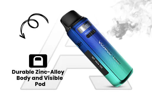 Durable Zinc Alloy Body and Visible Pod