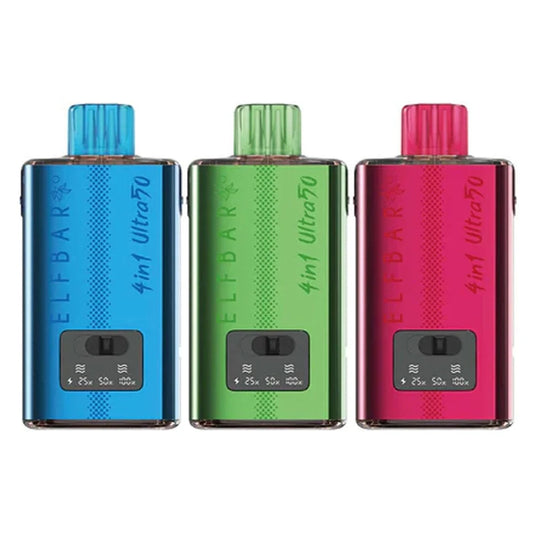 Elf Bar 4-In-1 Ultra 50 Prefilled Pod Kit