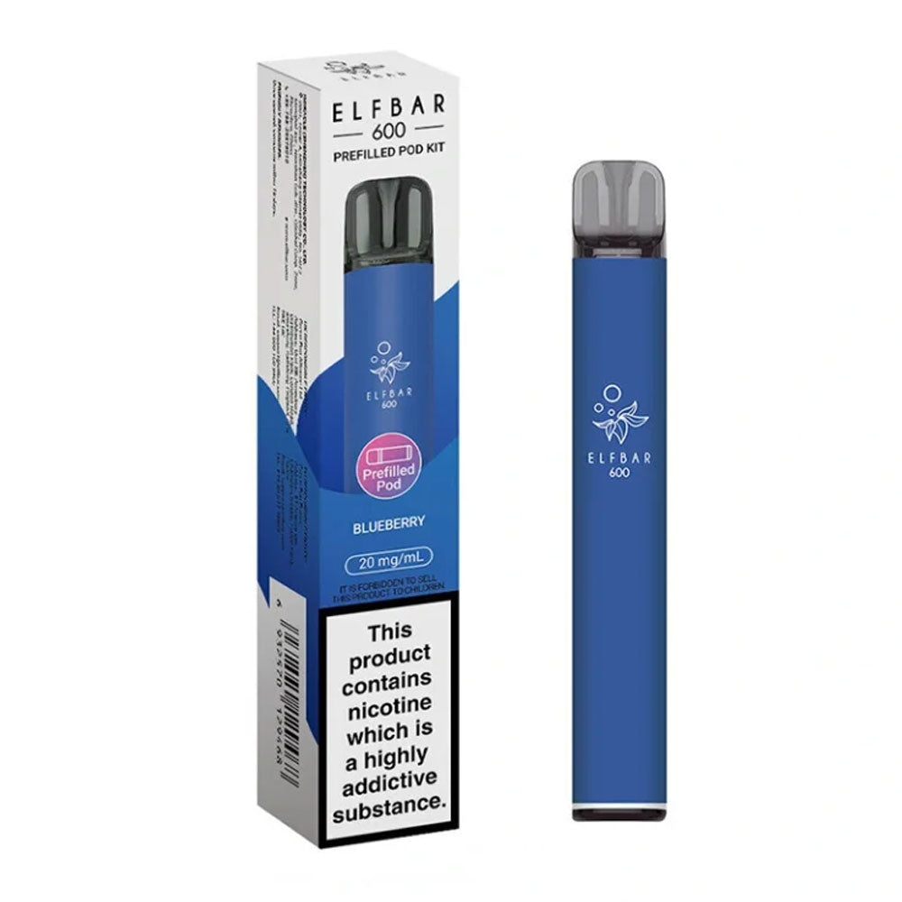 Elf Bar 600 Prefilled Pod Kit - Blueberry