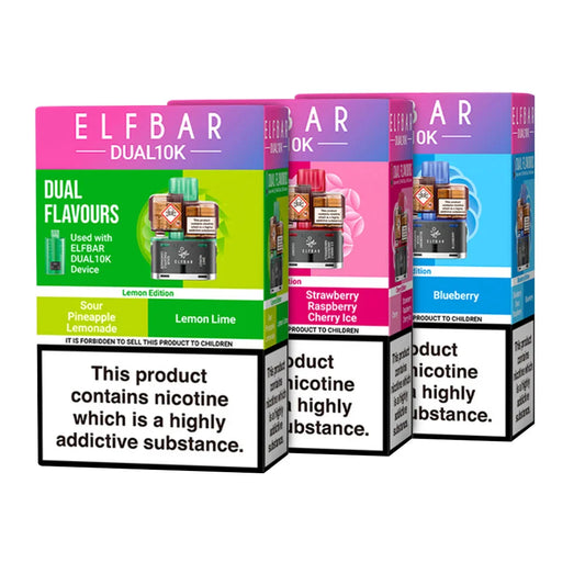 Elf Bar Dual 10K Prefilled Pods