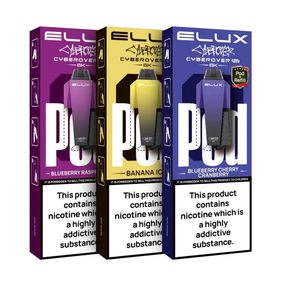 Elux Cyberover 6K Prefilled Pods