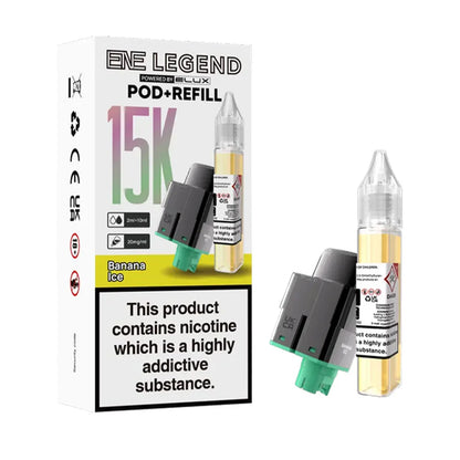 Elux ENE Legend 15K Prefilled Pods - Banana Ice