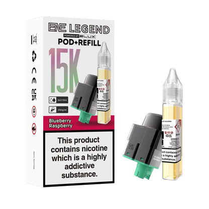 Elux ENE Legend 15K Prefilled Pods - Blueberry Raspberry