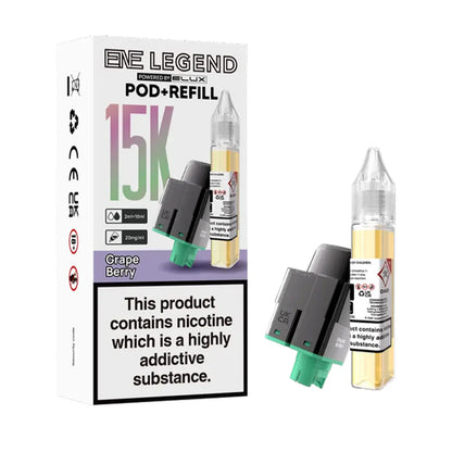 Elux ENE Legend 15K Prefilled Pods - Grape Berry