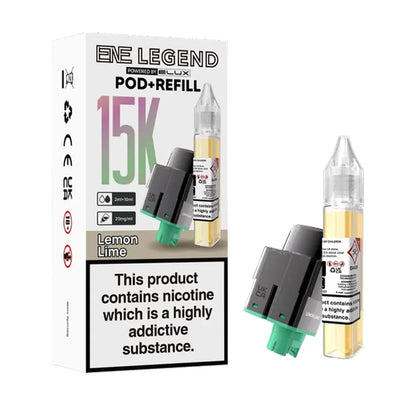 Elux ENE Legend 15K Prefilled Pods - Lemon Lime