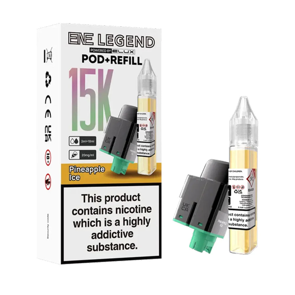 Elux ENE Legend 15K Prefilled Pods - Pineapple Ice